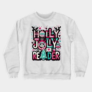 Holly Jolly Reader Crewneck Sweatshirt